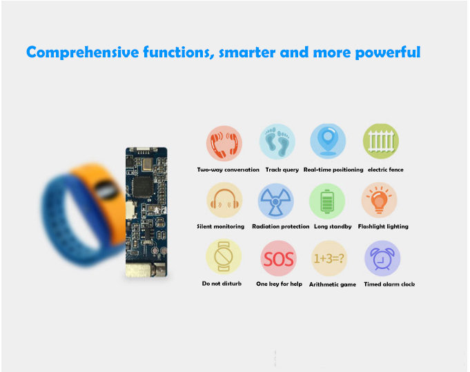 Product features of children's smart bracelet